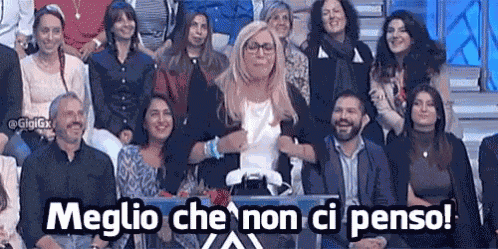 Mara Venier Domenica In GIF
