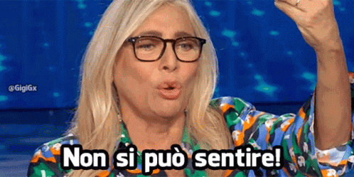 Mara Venier Non Si Puòsentire GIF