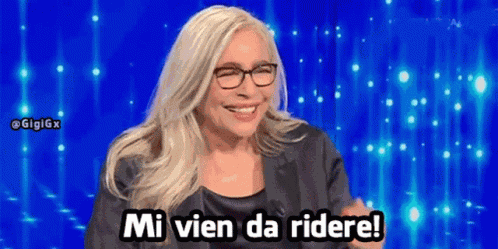 Mara Venier Ridere GIF