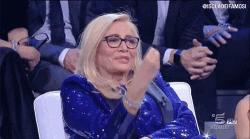 Mara Venier Youre Lying GIF