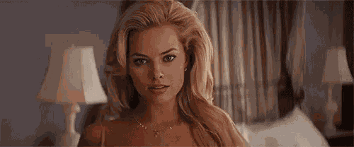 Margot Robbie Wolf Of Wall Street GIF