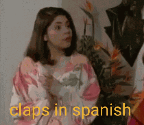 Maria Claps In Spanish Maria GIF