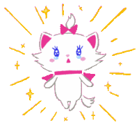 Marie The Aristocats Sticker