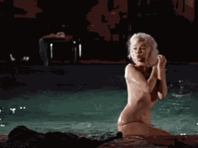 Marilyn Monroe Naked GIF