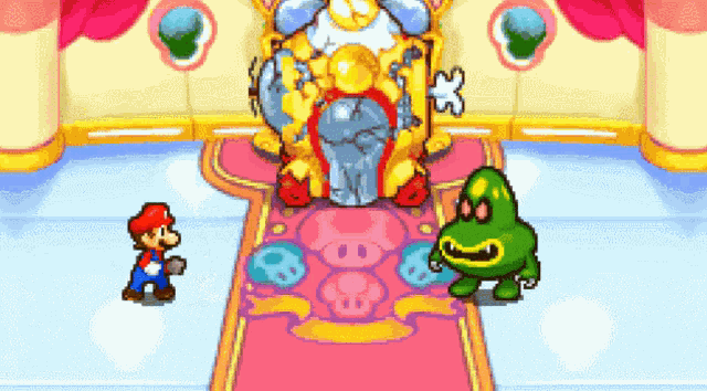 Mario And Luigi Partners In Time Nintendo Ds GIF
