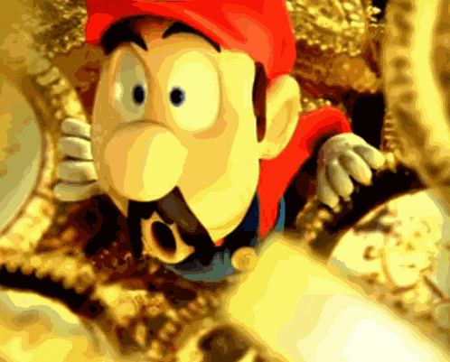 Mario Bitcoin GIF