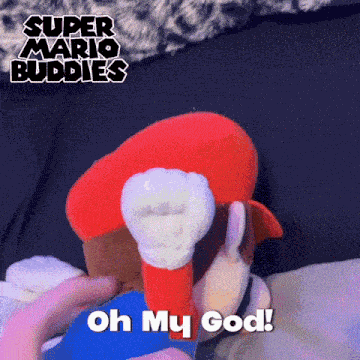 Mario Buddies Mario Omg GIF