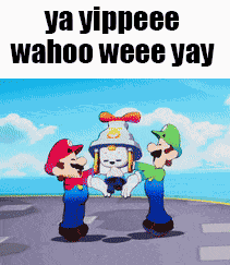 Mario Luigi GIF