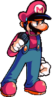 Mario Right Pose Sticker