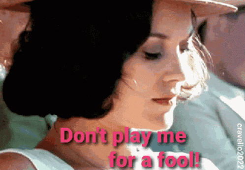 Marion Cotillard Dont Play Me For A Fool GIF