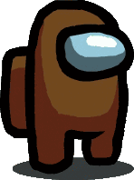 Marron Among Us Marron Sticker