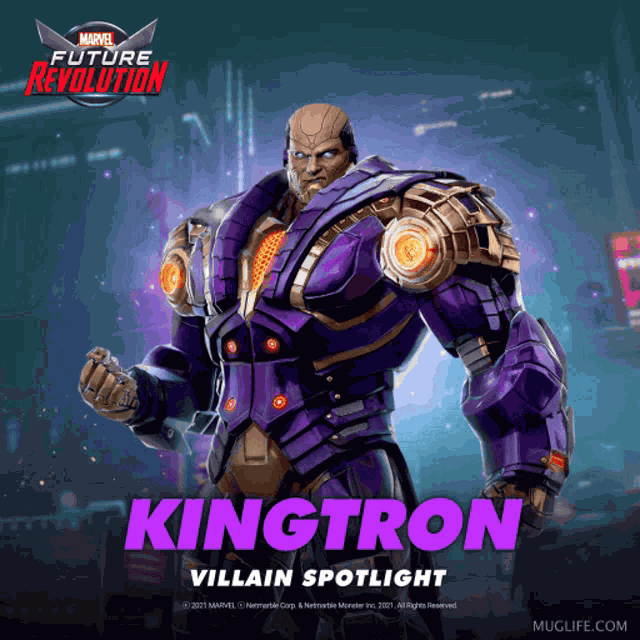 Marvel Future Revolution King Tron GIF