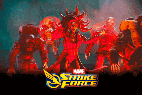 Marvel Strike Force Zombie Scarlet Witch GIF