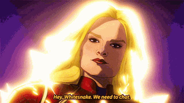 Marvels What If Hey Whitesnake GIF