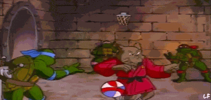 Master Splinter Crossup GIF