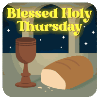 Maundy Thursday Holy Thursday Sticker