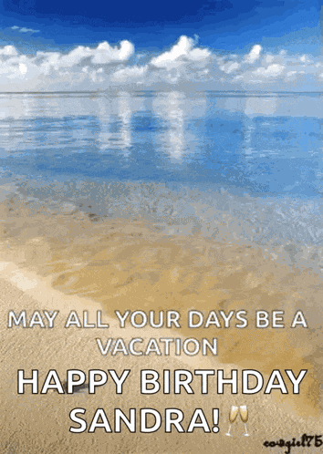 May All Your Days Be Vacation Beach GIF