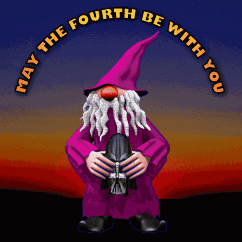 May The Fourth Be With You May The Force Be With You GIF