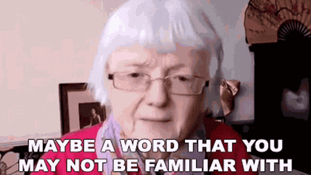 Maybe A Word That You May Not Be Familiar With Gill GIF