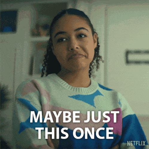 Maybe Just This Once Claire Hargreeves GIF