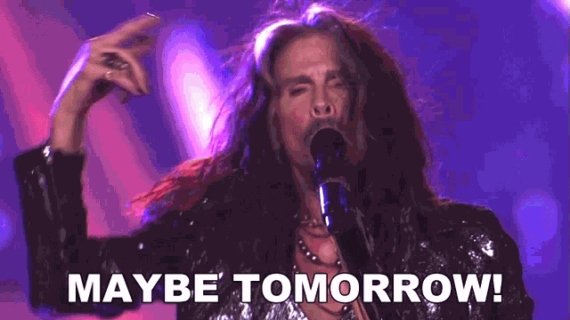 Maybe Tomorrow Steven Tyler GIF