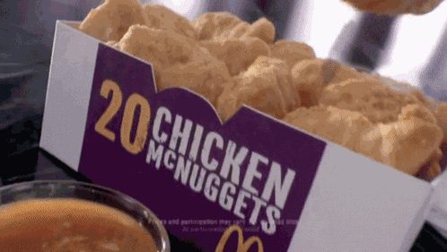 Mcdonalds Chicken Mcnuggets GIF