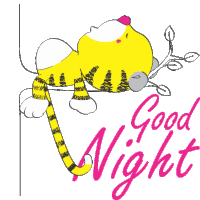 Mcdstudio Good Night Sticker