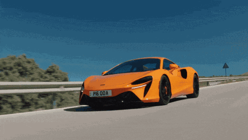 Mclaren Artura Supercar GIF