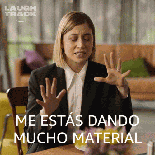 Me Estás Dando Mucho Material Para Burlarme De Ti Fabiana GIF