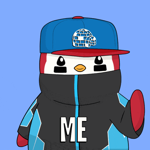 Me Penguin GIF