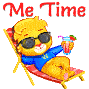 Me Time Self Time Sticker
