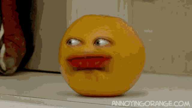 Me When Im Bored Annoying Orange GIF
