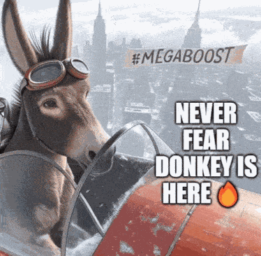 Megaboost Donkey GIF