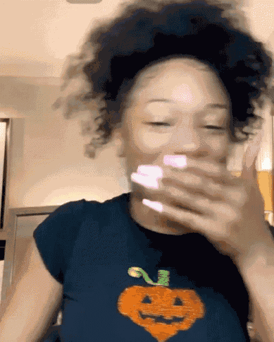 Megan Thee Stallion Laughing GIF