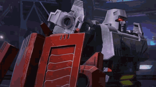 Megatron Horror GIF