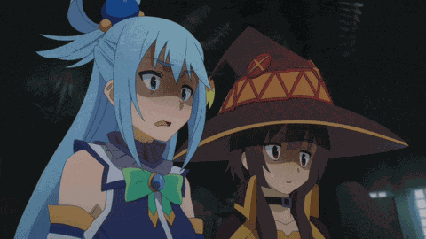 Megumin Aqua GIF