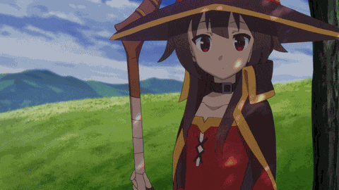 Megumin Blush Megumin Konosuba GIF
