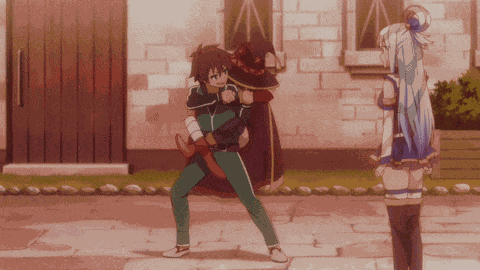 Megumin Kazuma GIF