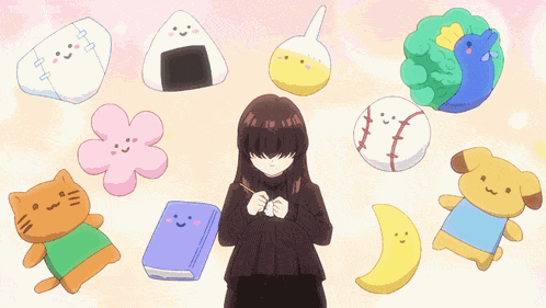 Meme Kakure 100 Girlfriends Who Really Really Really Really Really Love You GIF