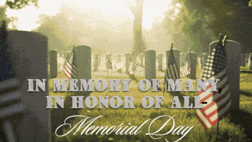 Memorial Day Thank You For Your Service GIF