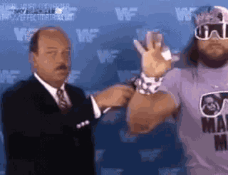 Mene Gene Macho Man GIF
