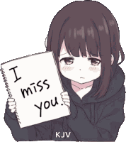 Menhara Chan I Miss You Sticker