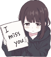 Menhara Chan I Miss You Sticker