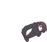 Menhera Goofy Sticker