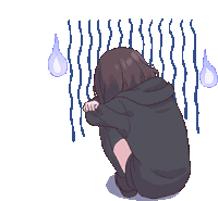 Menhera Melancholy Sticker