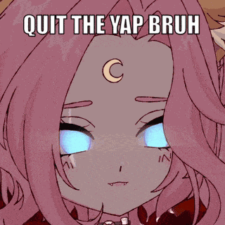 Meowmoonified Pink Hair GIF