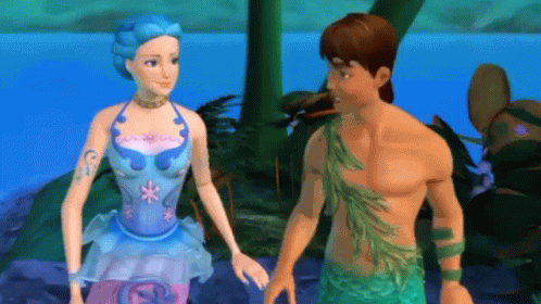 Mermaid Barbie Nori GIF