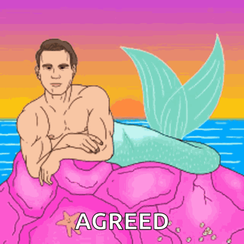 Merman Mermaid GIF