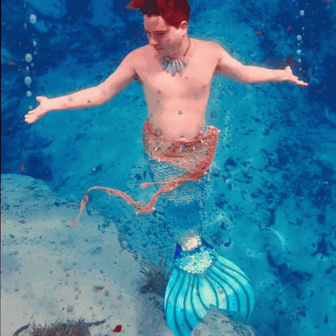 Merman Mermaid GIF