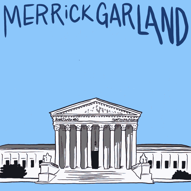 Merrick Garland Fights For Justice For All Of Us Senate GIF